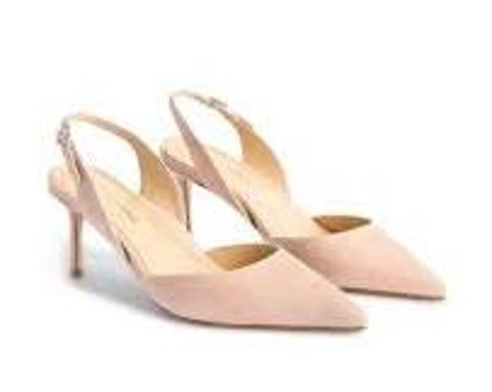 Marion Parke Classic Slingback 70 Powder Suede Size 35